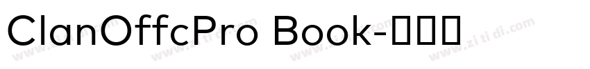 ClanOffcPro Book字体转换 ClanOffcPro Book字体转换